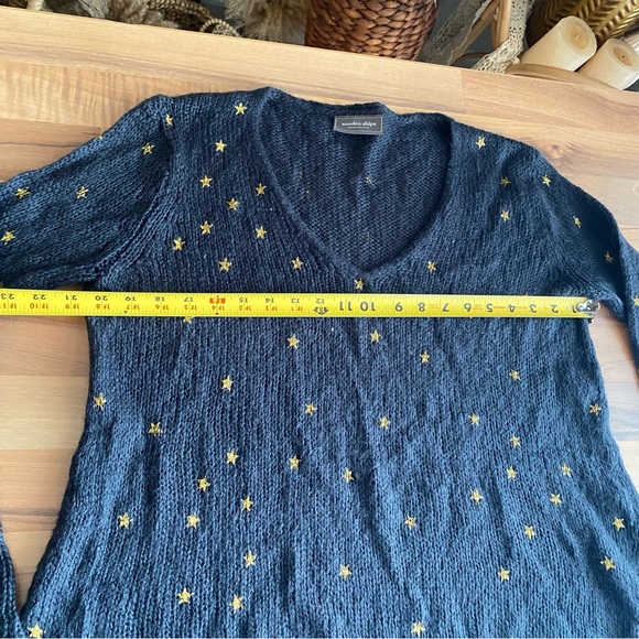 Wooden Ships Navy Blue gold mini stars sweater - Picture 7 of 9